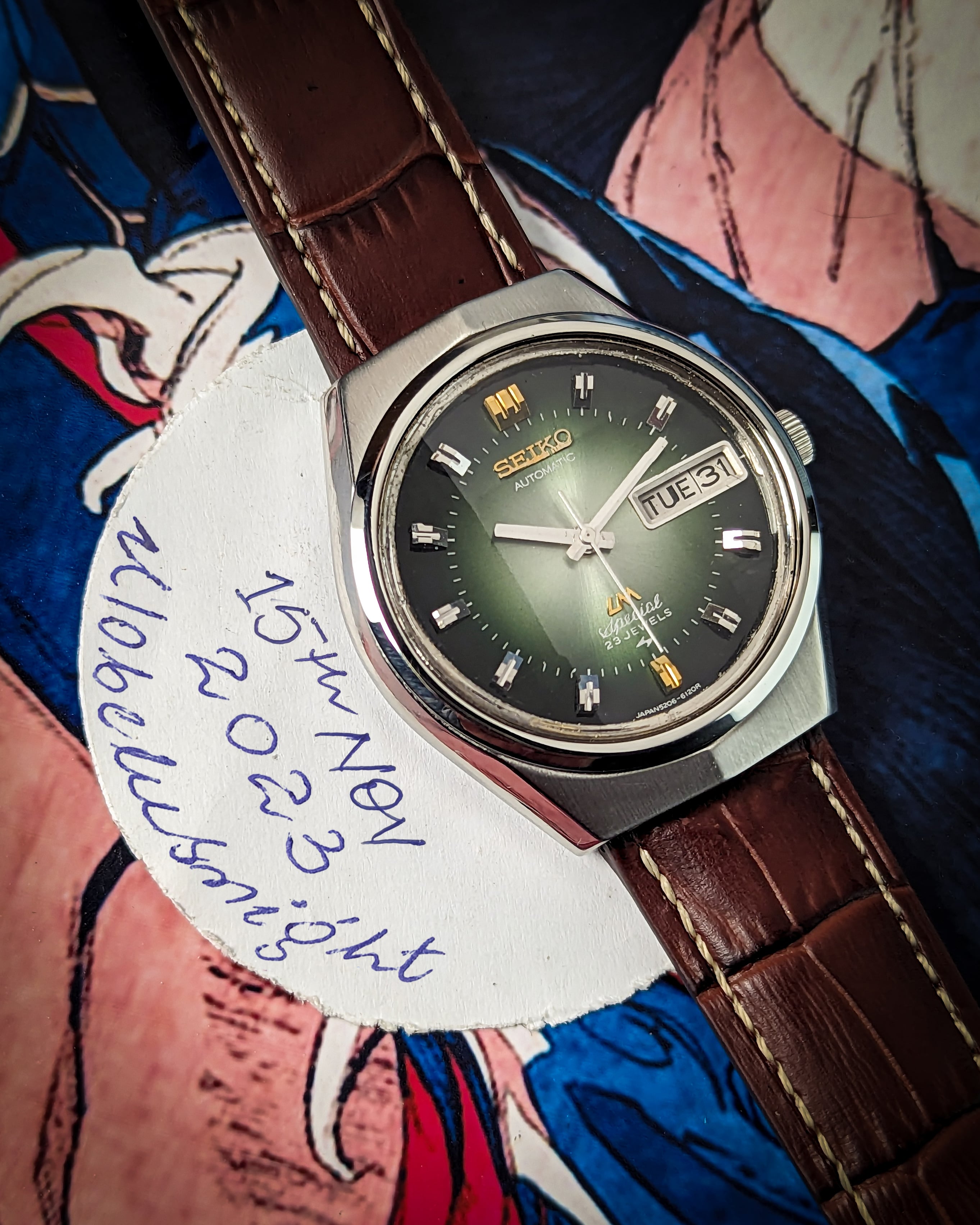 WTS] Seiko Lord Matic Special ⚜ - 5206-6100 - ???? Gradient Green