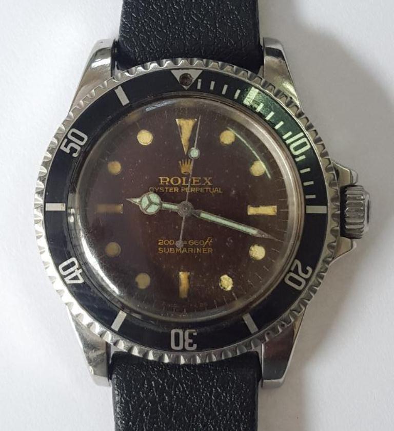 rolex oyster perpetual submariner 660ft 200m