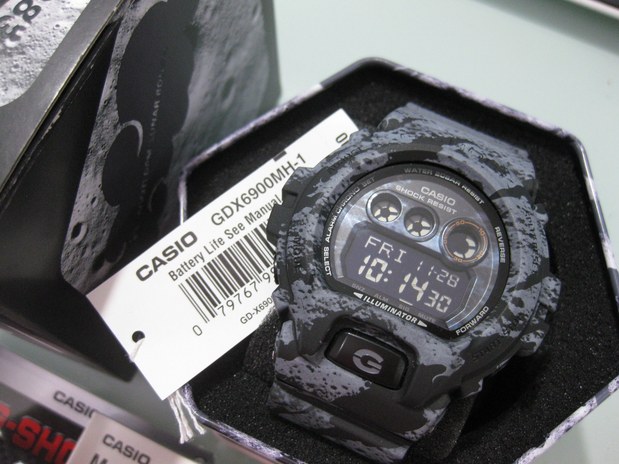 FS: CASIO G-SHOCK MAHARISHI LIMITED MOON 6900 WATCH GD-X6900 GD