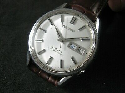 Classic SEIKO 6216 9000 SEIKOMATIC DIASHOCK 39J Day Date Nice Rare