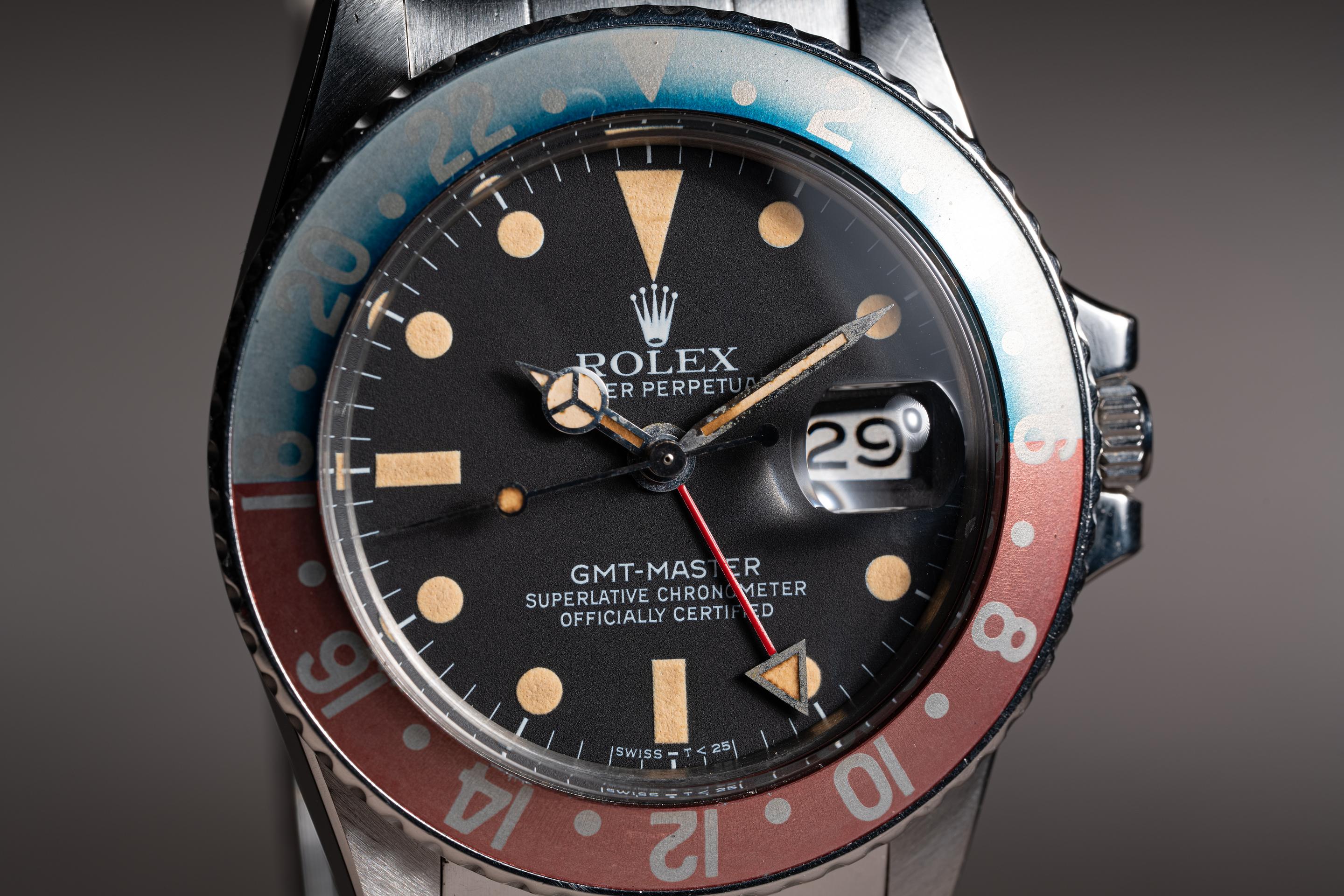 FS 1973 Rolex GMT Master 1675 MK 5 Dial WatchCharts