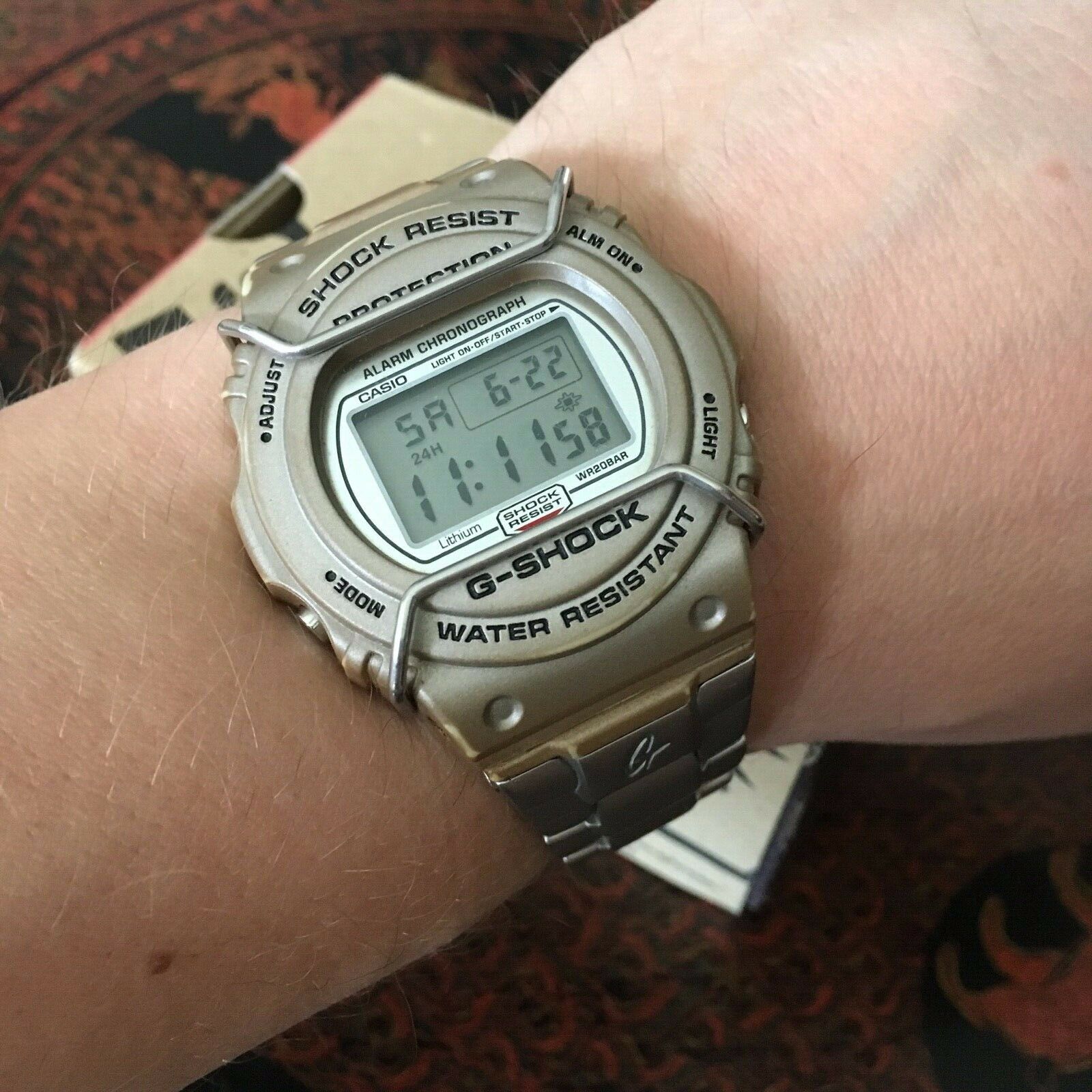 Casio G-Shock Heavy Metal DW-5700 Module 1545 Steel Case and 