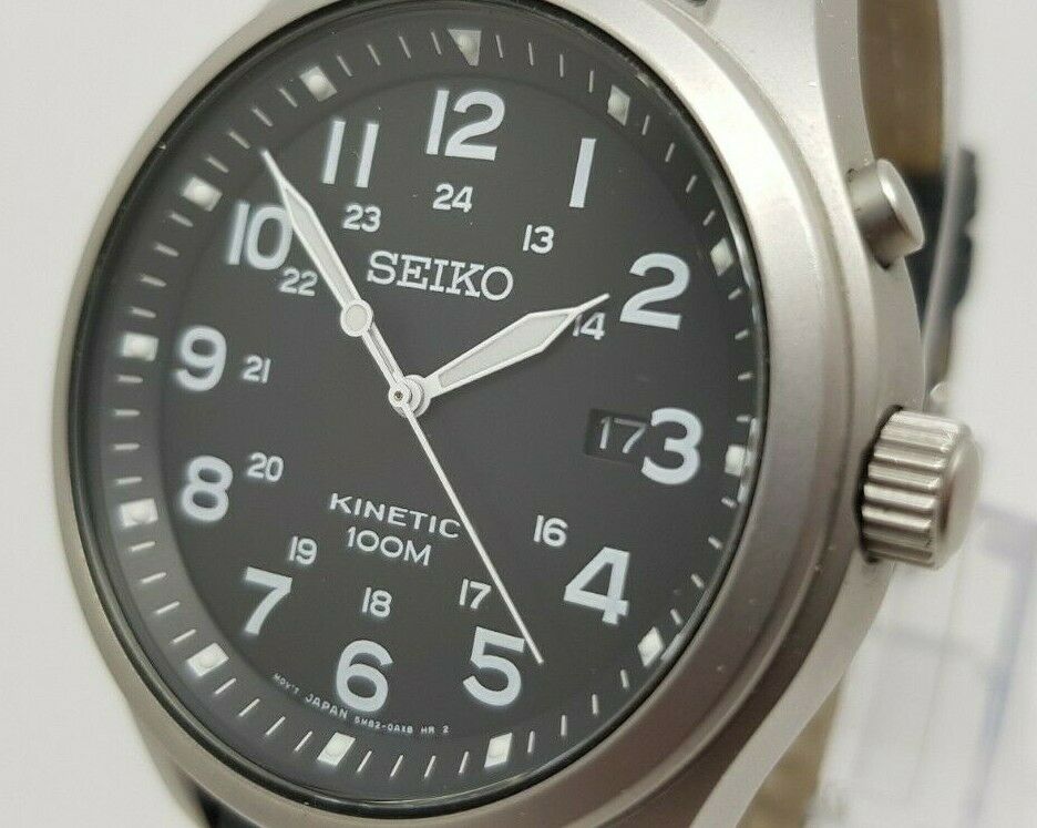 Mens Seiko Kinetic Watch - SKA727 (5M82-0AW0) | WatchCharts