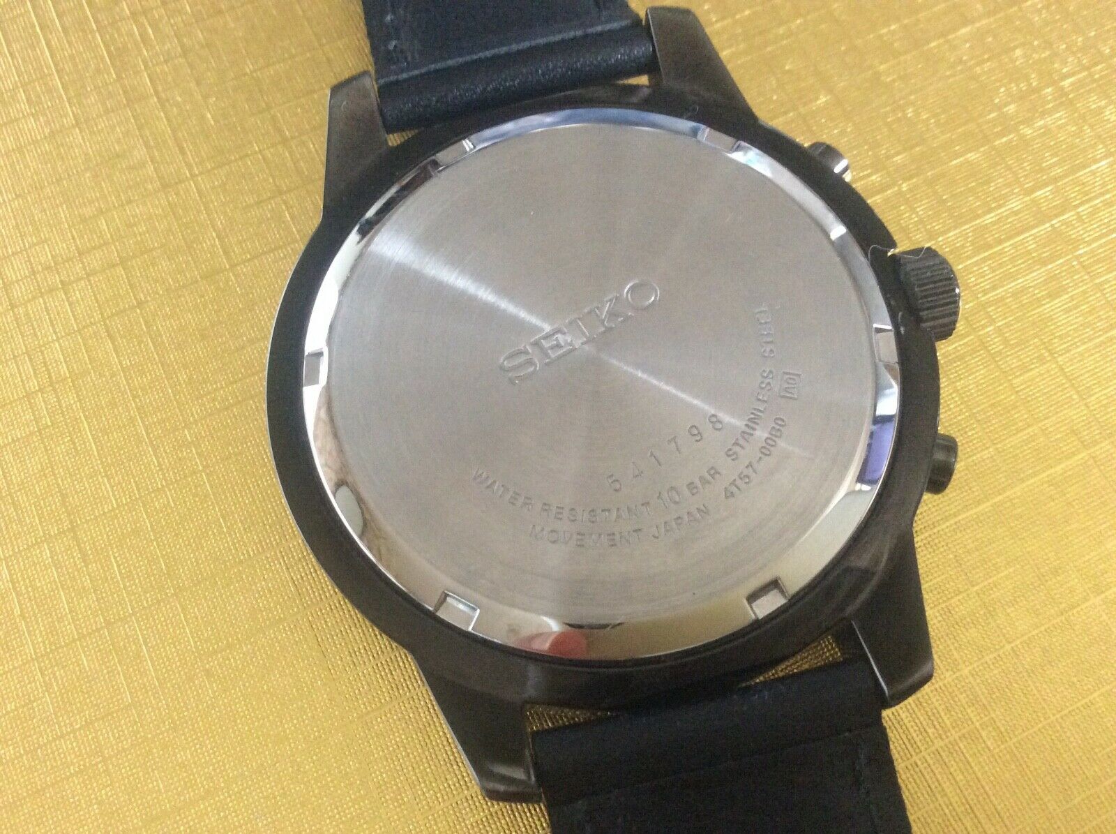 Seiko 4T57-00B0 Quartz Chronograph 100M Unused Mint Perfect Condition |  WatchCharts