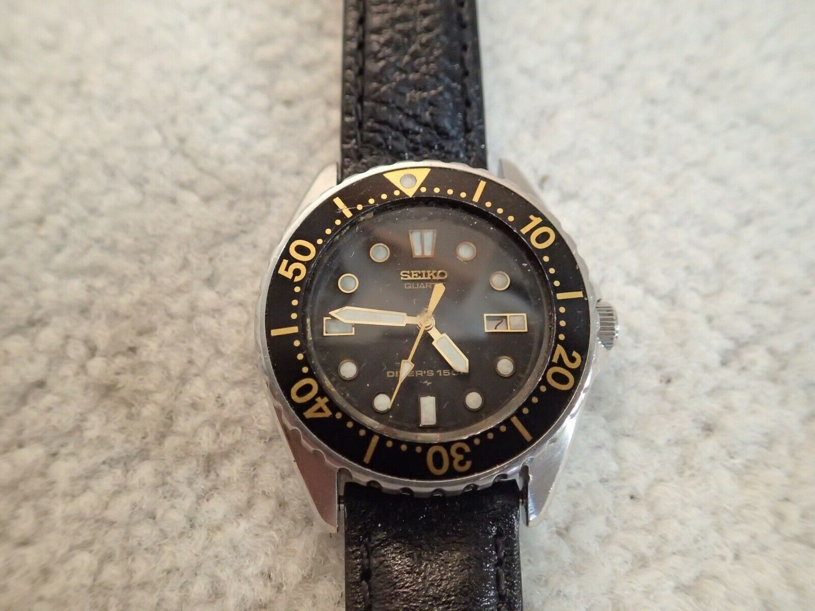 Vintage SEIKO 2A22-0030 Sports 150 Diver's watch Women/Boy size