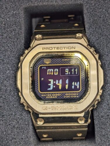 Casio G-shock 35th Anniversary Edition Gold Watch GMW-B5000 3459