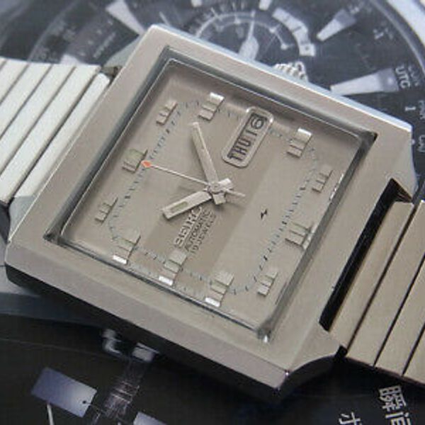 Nice & Rare Vintage Seiko 7006-5020 TV case Automatic 19 Jewels Watch Size  37mm | WatchCharts