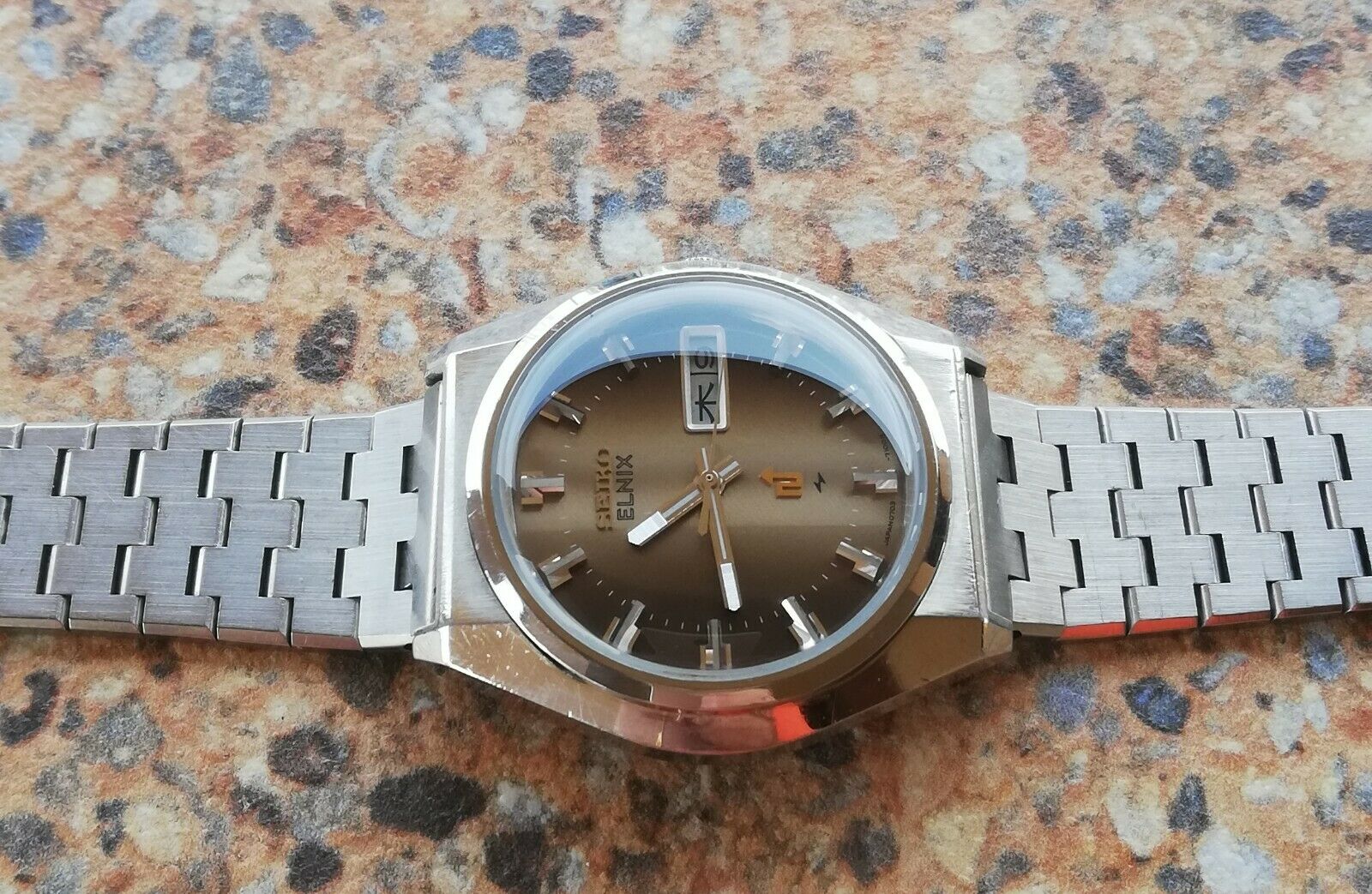 Vintage Seiko Elnix 0703 7090 JDM August 1975 Electronic 
