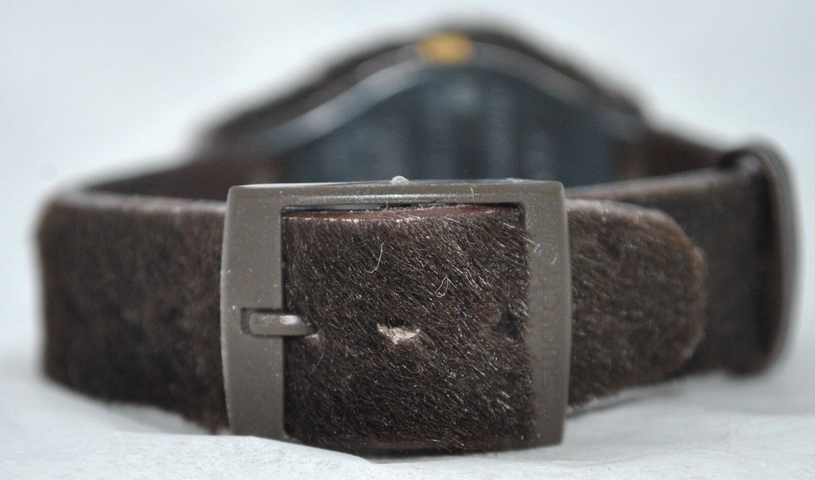 Swatch Standards 2000 Watch- Hairy Harry Stroke Me Face - GX129 - Untested‎ Swatch 2000 “Hairy Harry” Watch Stroke Me Dial Fur Watch  main image 3