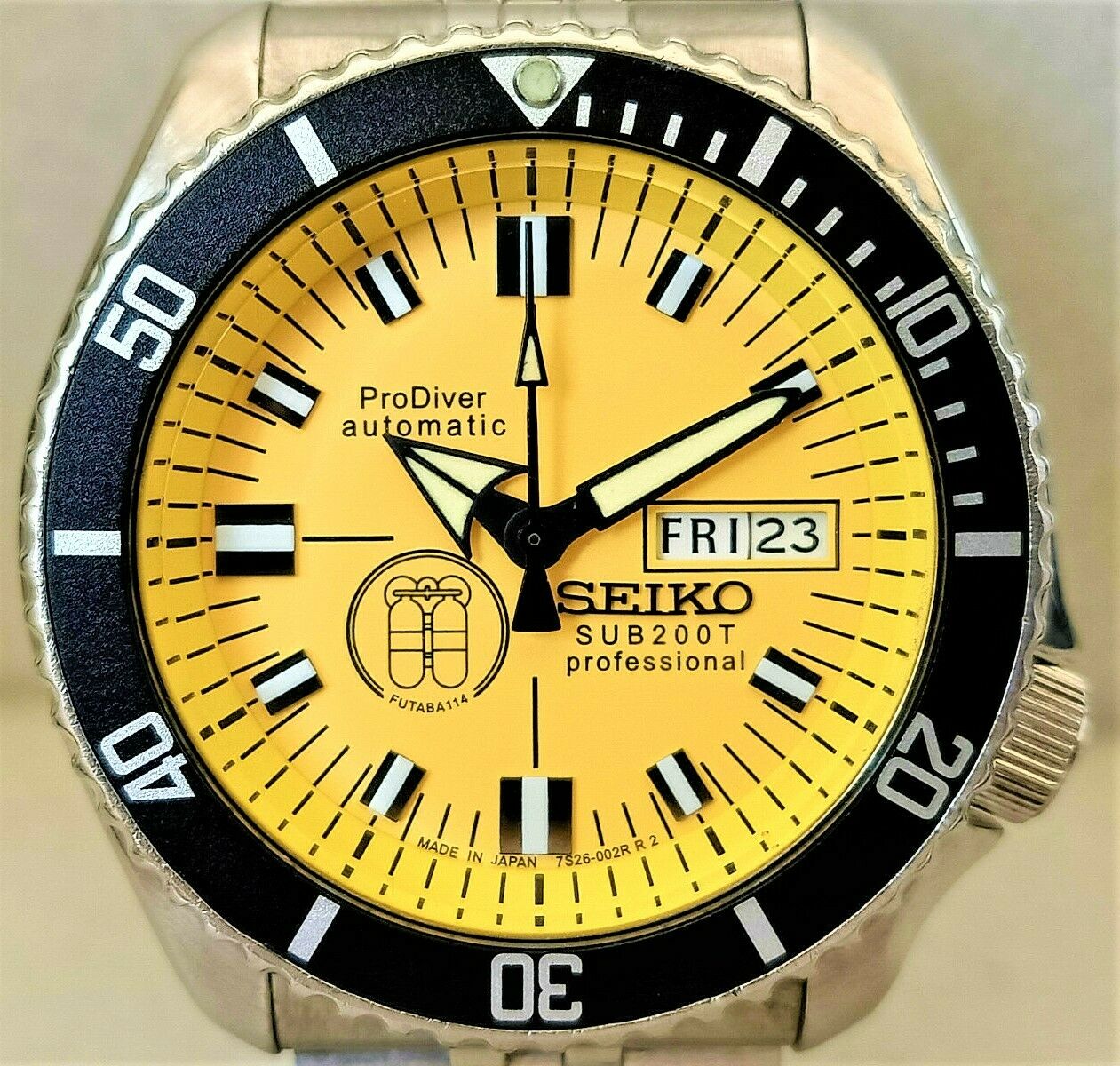 Seiko ProDiver automatic 'SKX007' 7S26-0020 SUB200T professional