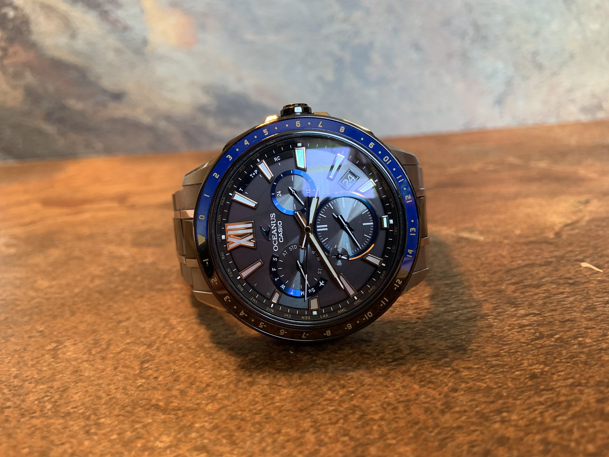 FS: Casio Oceanus OCW-G1200D GPS Solar Ceramic Sapphire