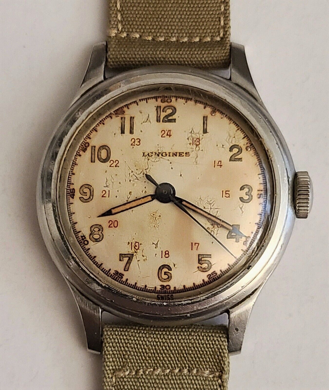 Longines USN BuShips WWII RUNS WatchCharts Marketplace