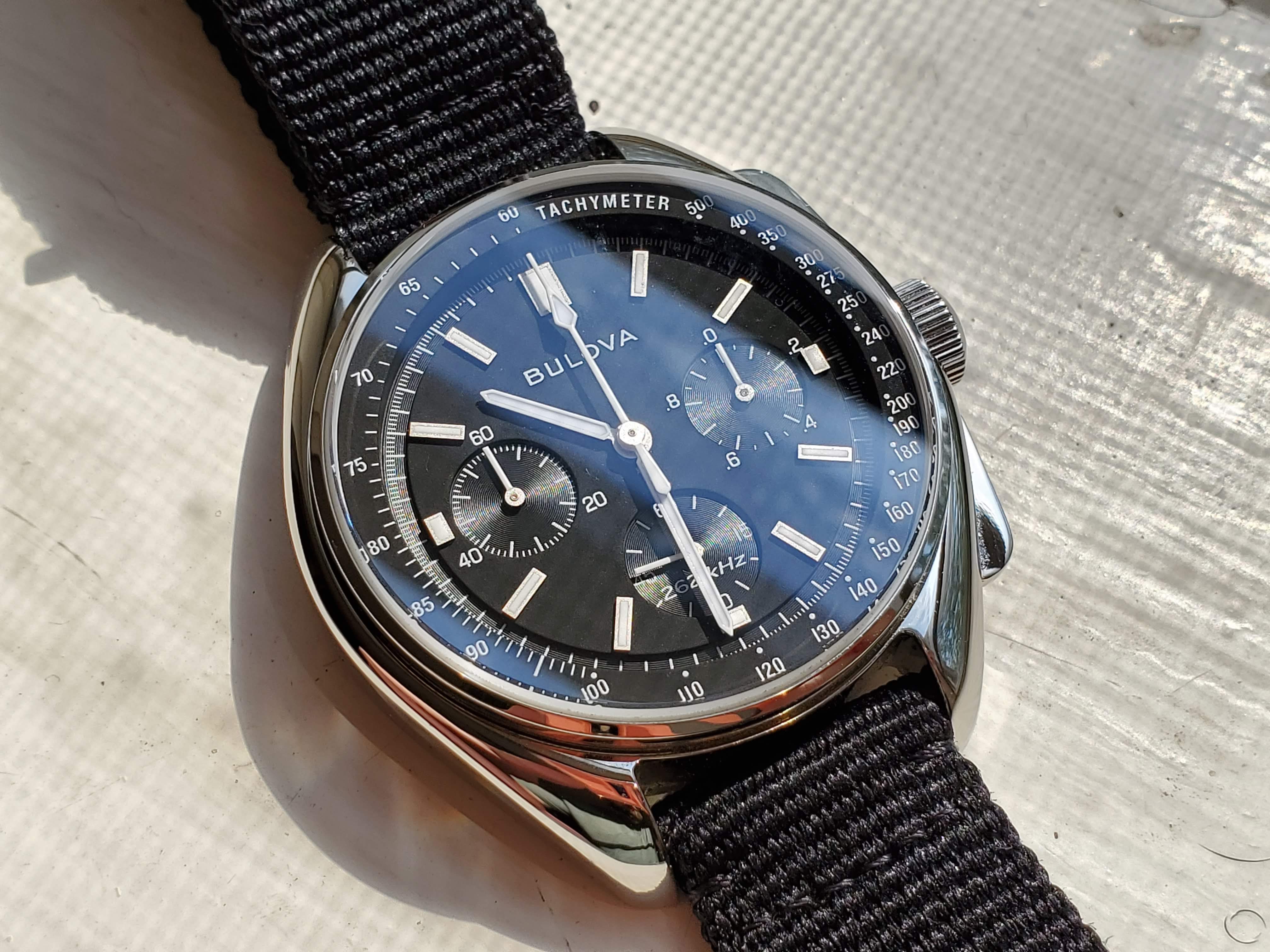 Bulova Lunar Pilot Chronograph 96A225