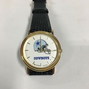 Bulova Sportstime NFL Dallas Cowboys Vintage Wrist Watch  display picture 1