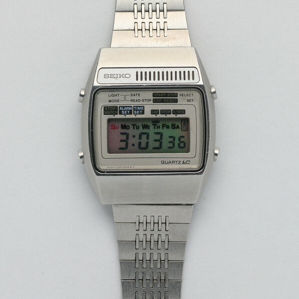 Vintage Seiko A159-5009-G Digital Wrist Watch, Made in Japan, 1970s |  WatchCharts