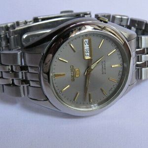 SEIKO5 日本製のセイコーファイブ 2003年 7S26-03V0 vintage SEIKO 5 watch Automatic Japan 7S26-03W0 Day / Date