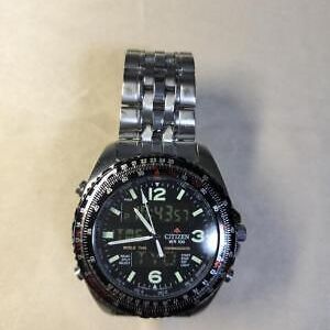 シチズン　プロマスターワールドタイム　C460-Q00788K Citizen Promaster C460-q00788 Chronograph Day/date Men's