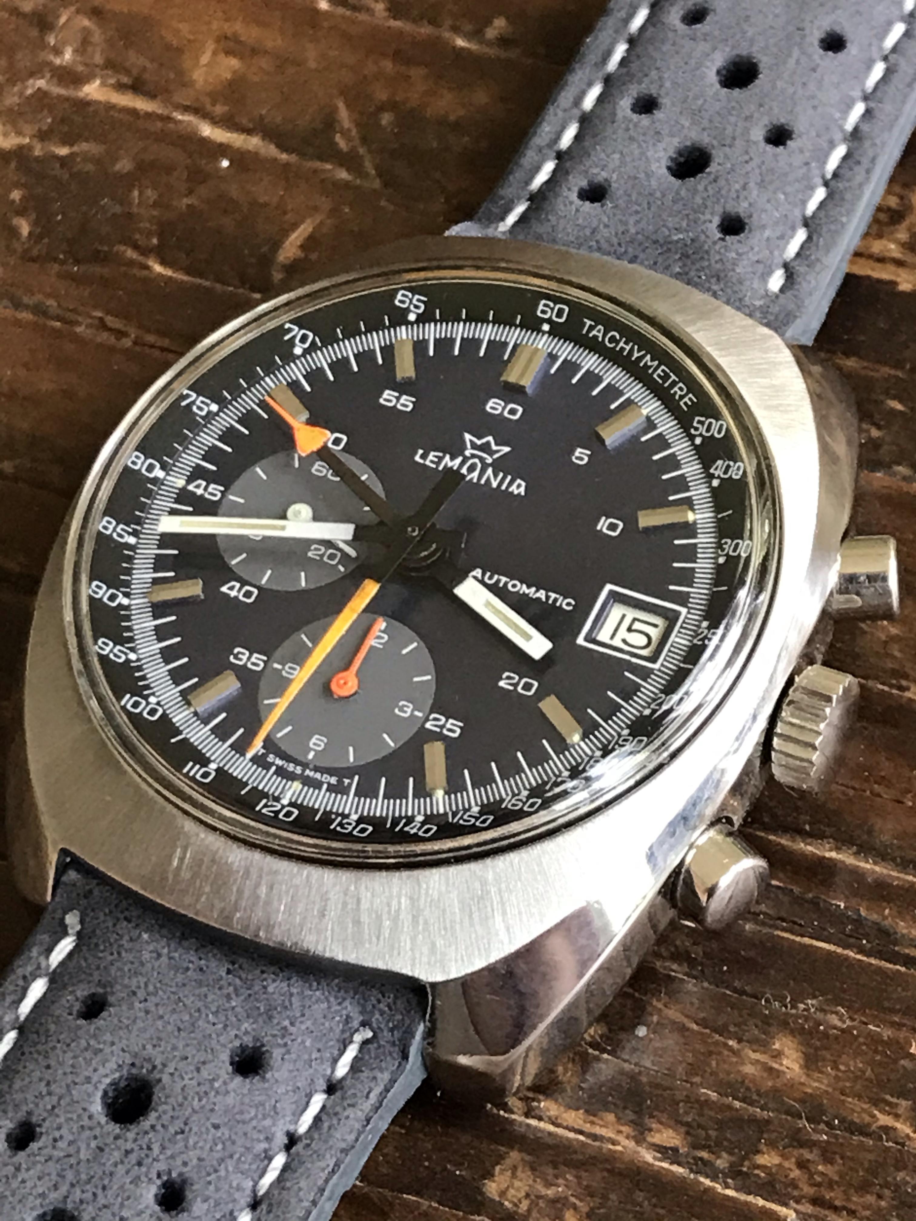 Vintage clearance lemania chronograph