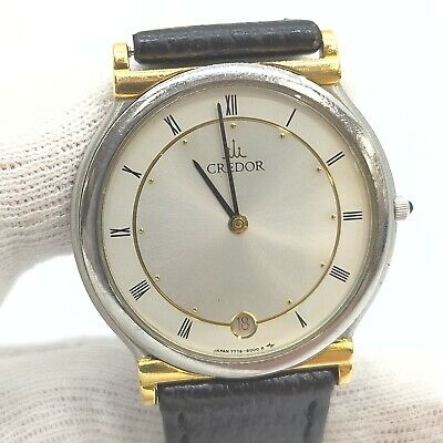 Seiko Watch 7779-6000 Credor 18KYGxSS operates normally 402988