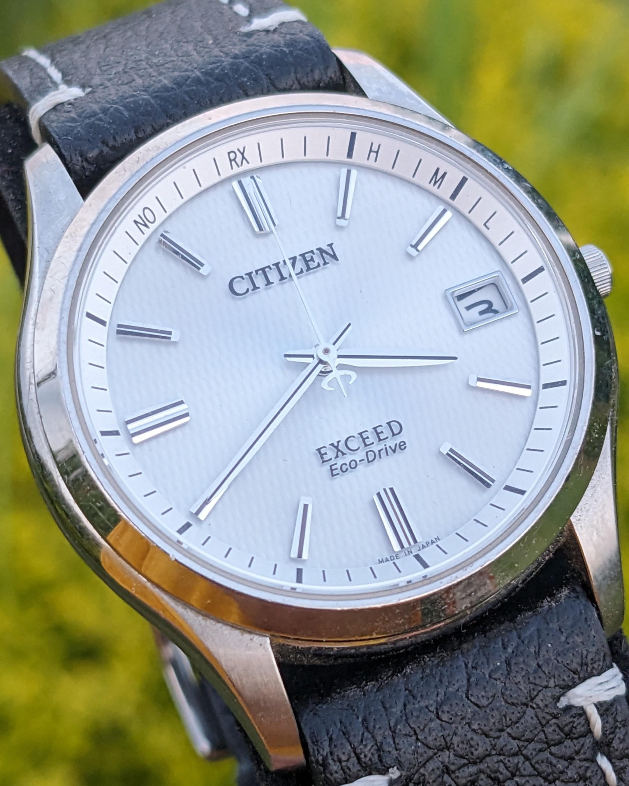 WTS] Citizen Exceed Eco-Drive - 3D Pattern On Dial - High