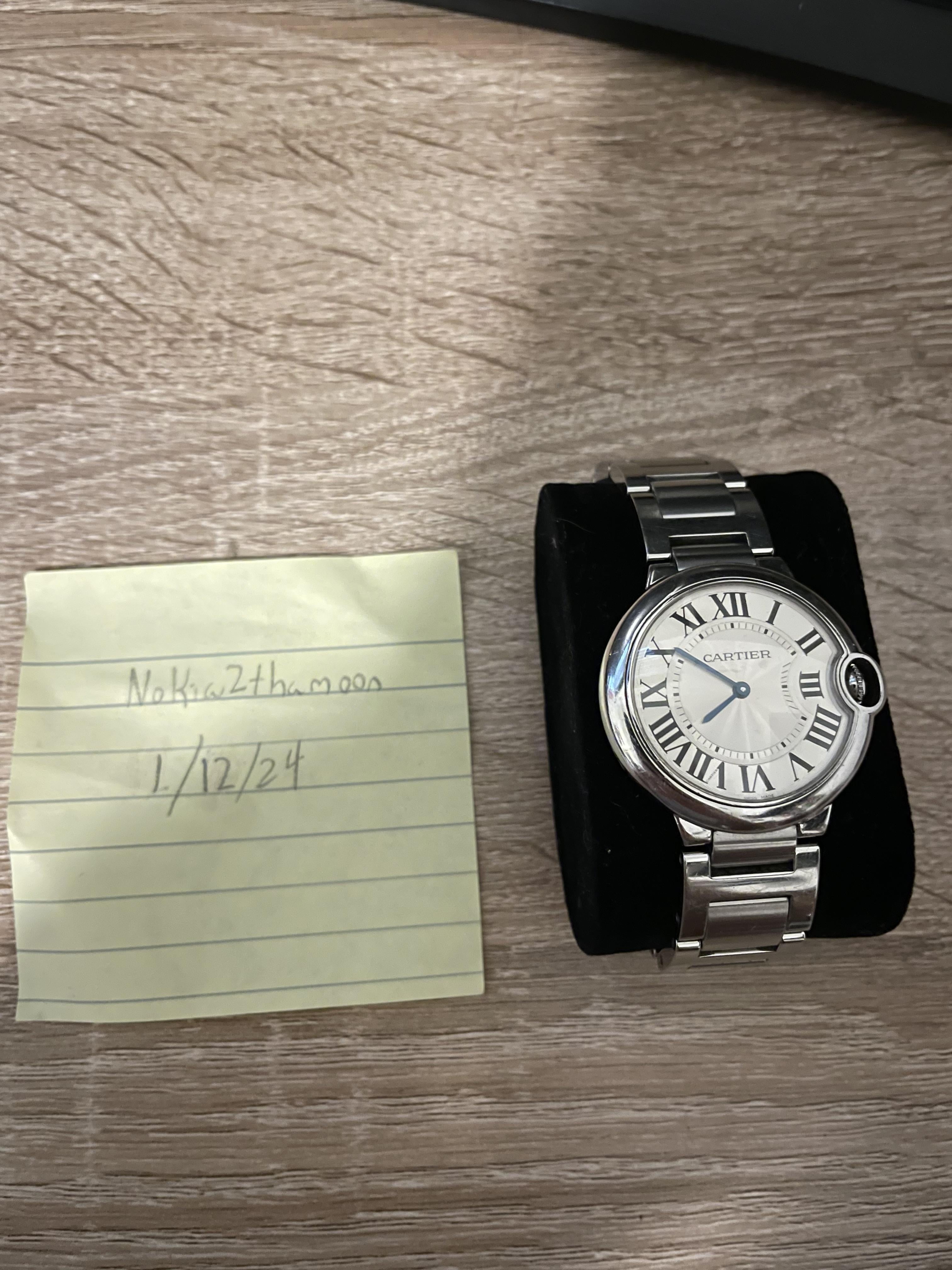 Cartier ballon bleu discount 3005