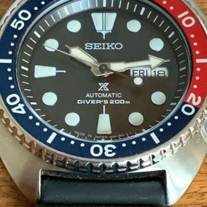 Seiko Prospex Air Divers Turtle 200m Automatic 4R36-04Y0 Pepsi Bezel |  WatchCharts