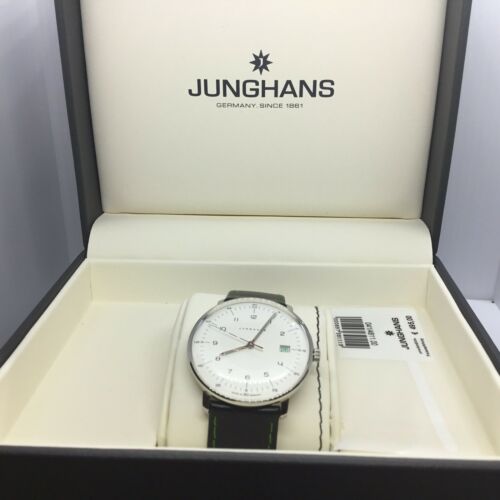 Junghans Men s Max Bill 041 4461.04 Quartz Watch 041 4461.00 NEW