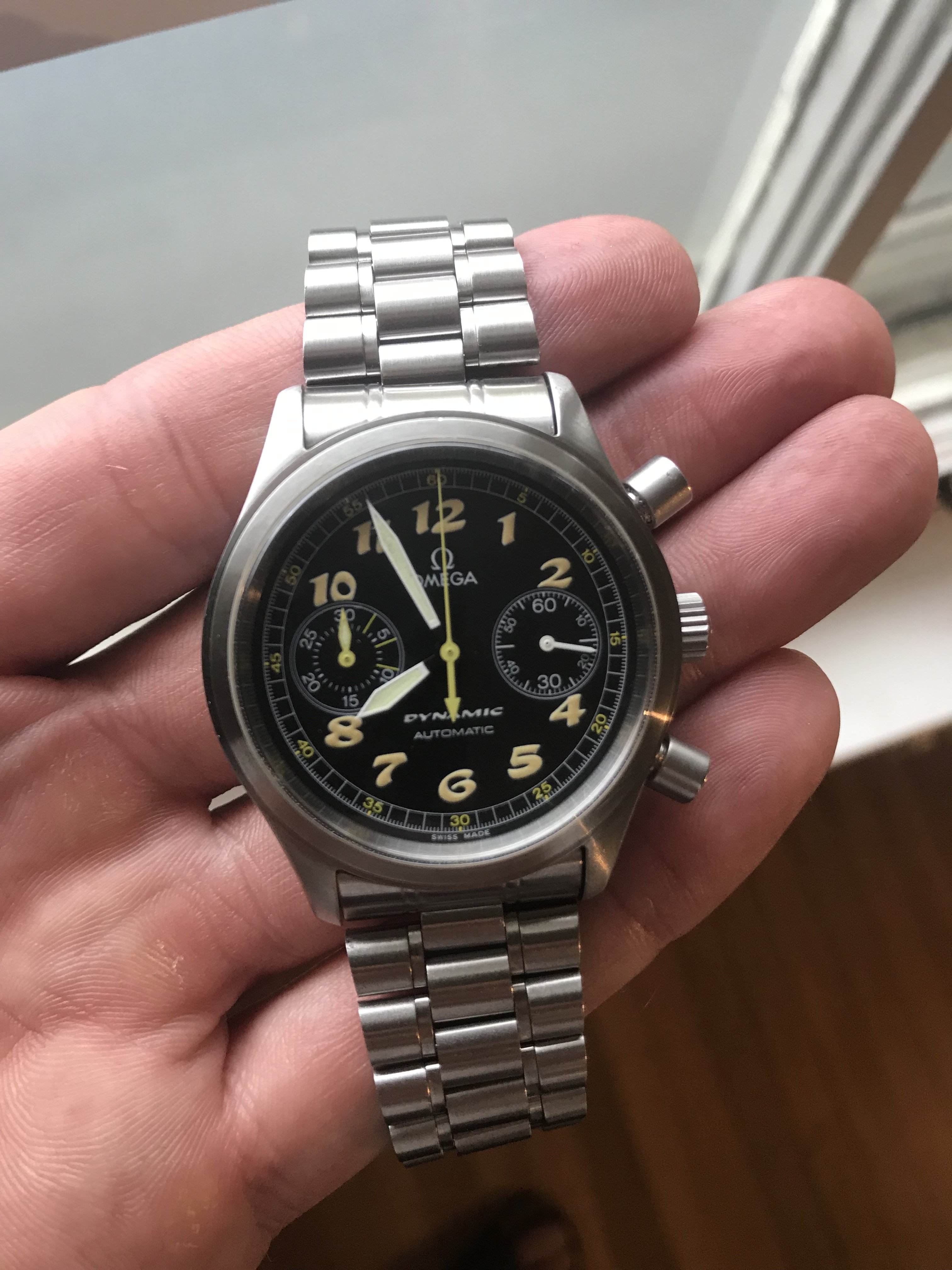 Omega dynamic discount chronograph for sale