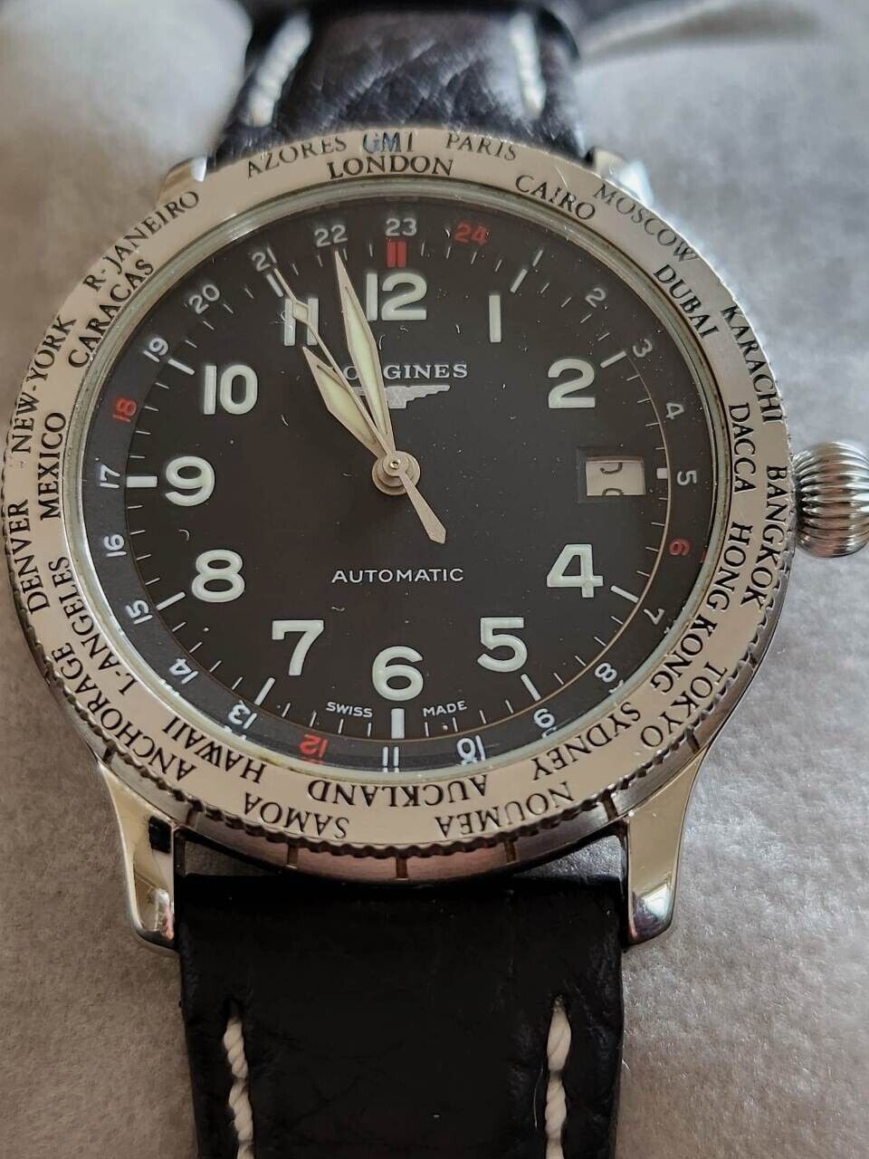 Longines World Timer Avigation