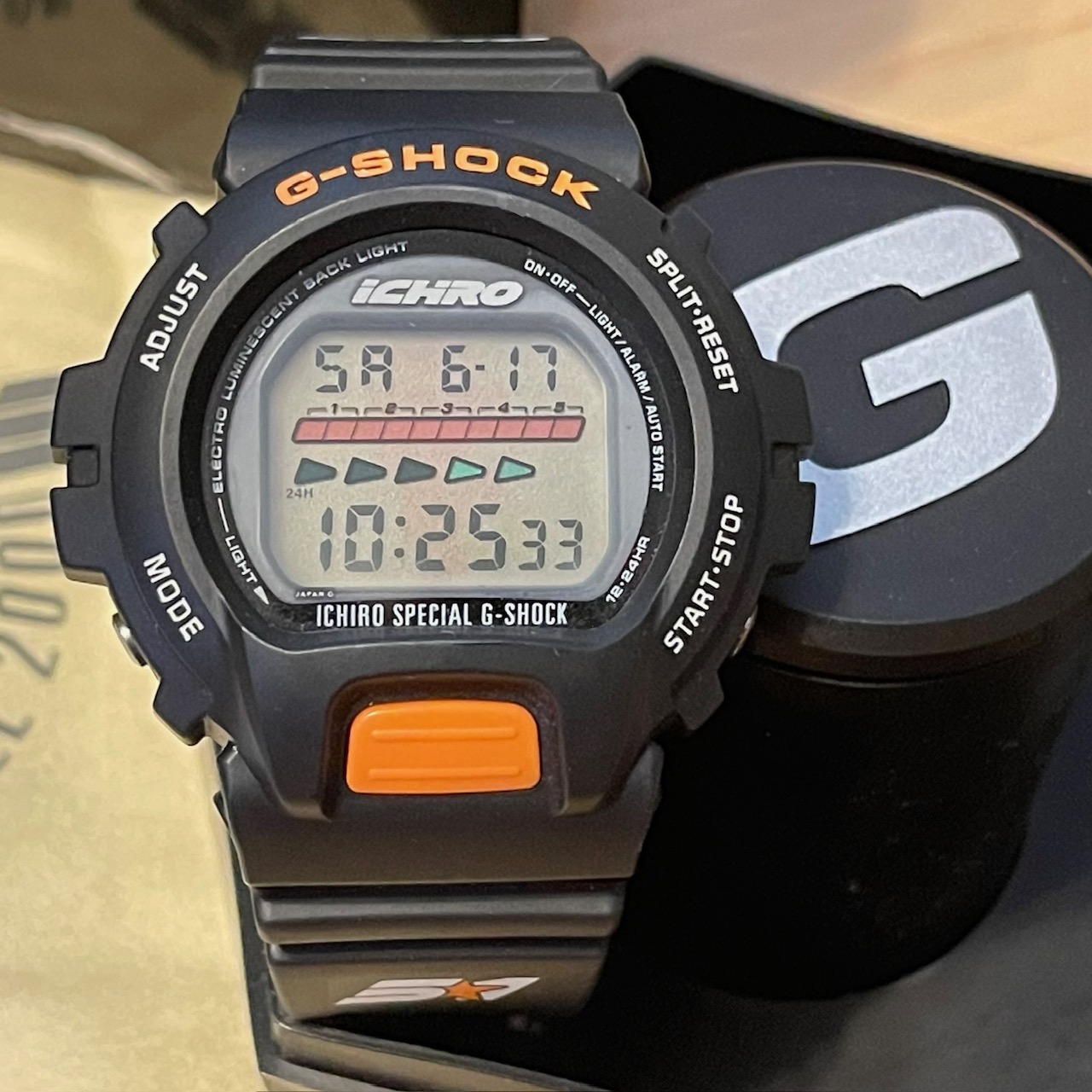 イチローG-SHOCK シリアルナンバー入り イチローG-SHOCK シリアルナンバー入り イチローG-SHOCK シリアル