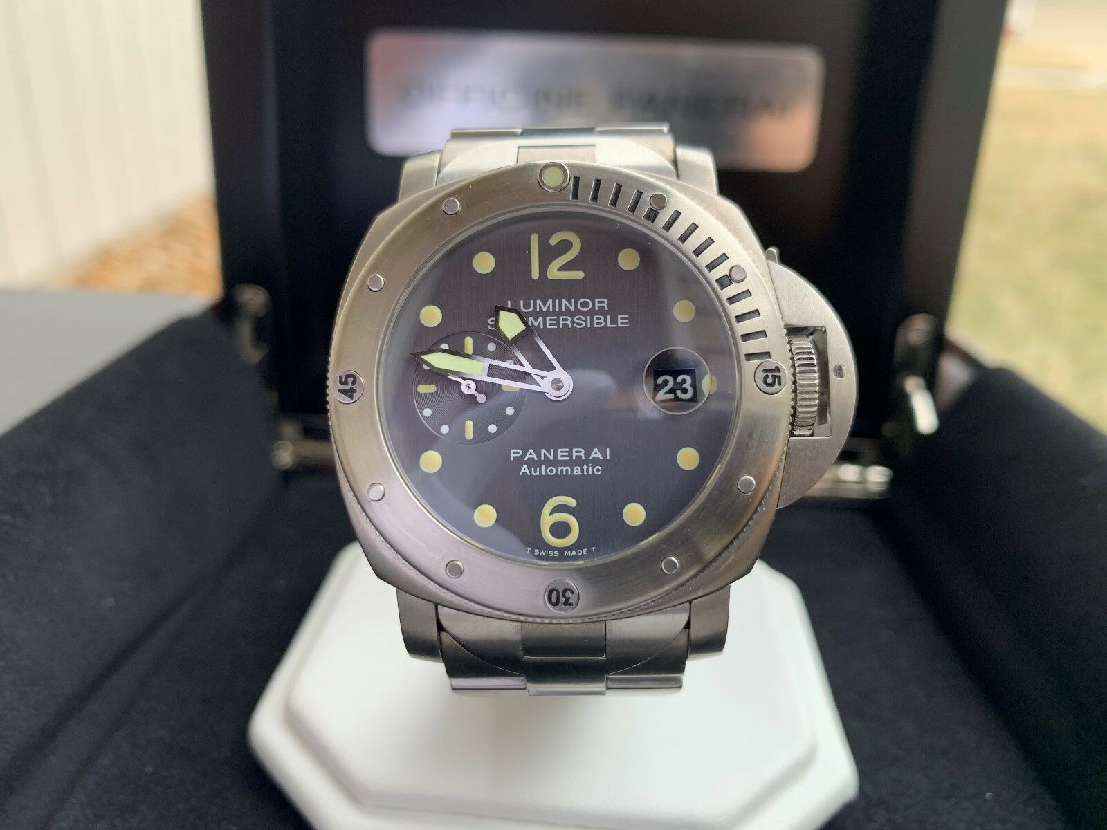 Panerai PAM00106 PAM 106 Luminor Submersible Tritium Dial Watch