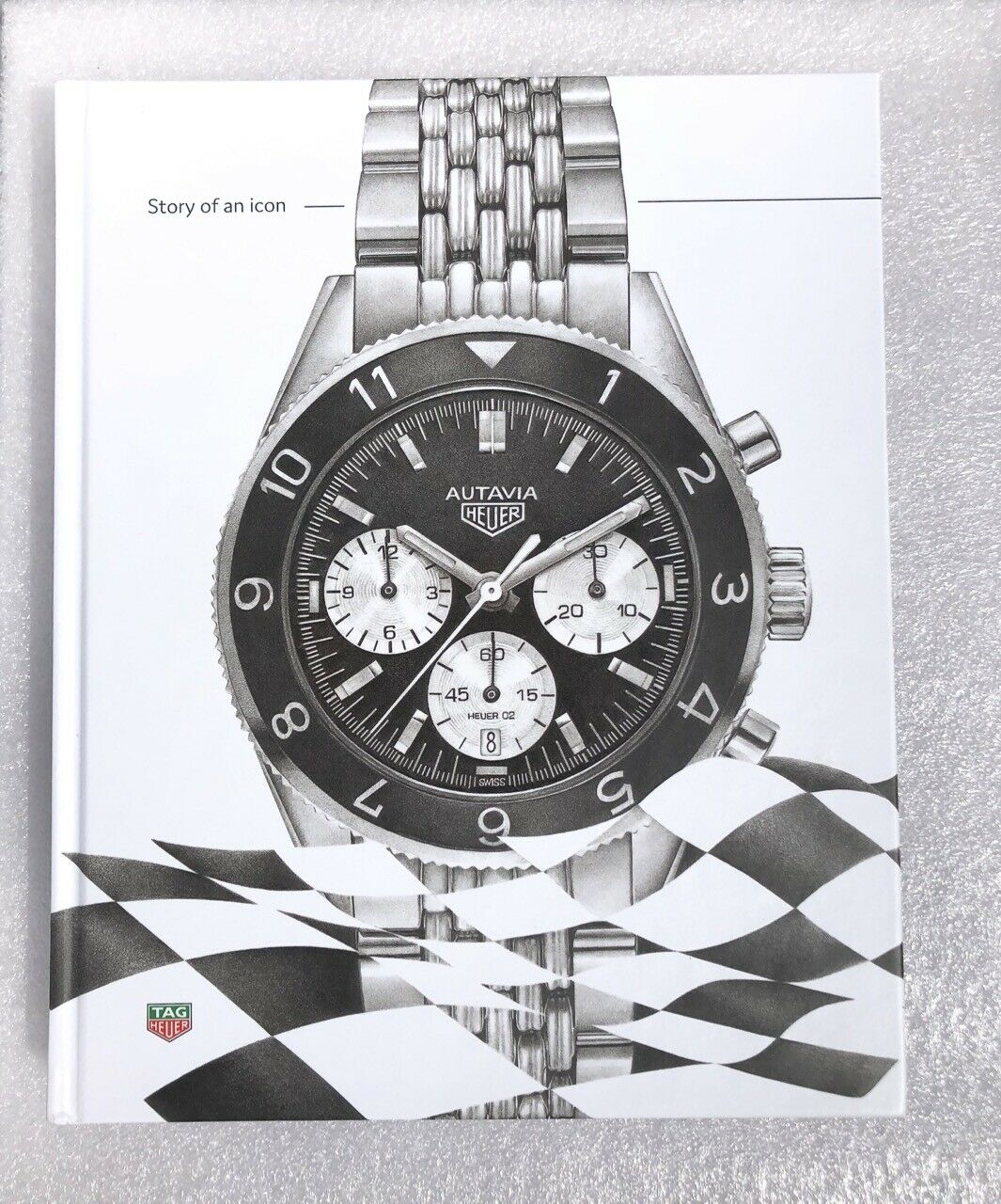 RARE Genuine triple signed book Tag Heuer Autavia Story of an Icon