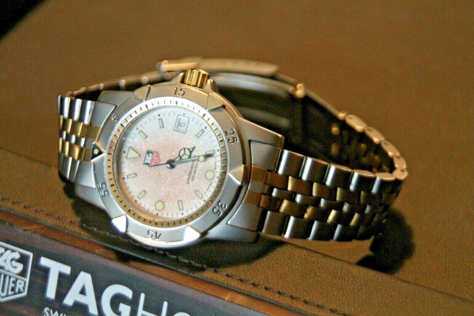 Tag Heuer 1500 men s watch mod no 955.713G 2 Barak Obama model