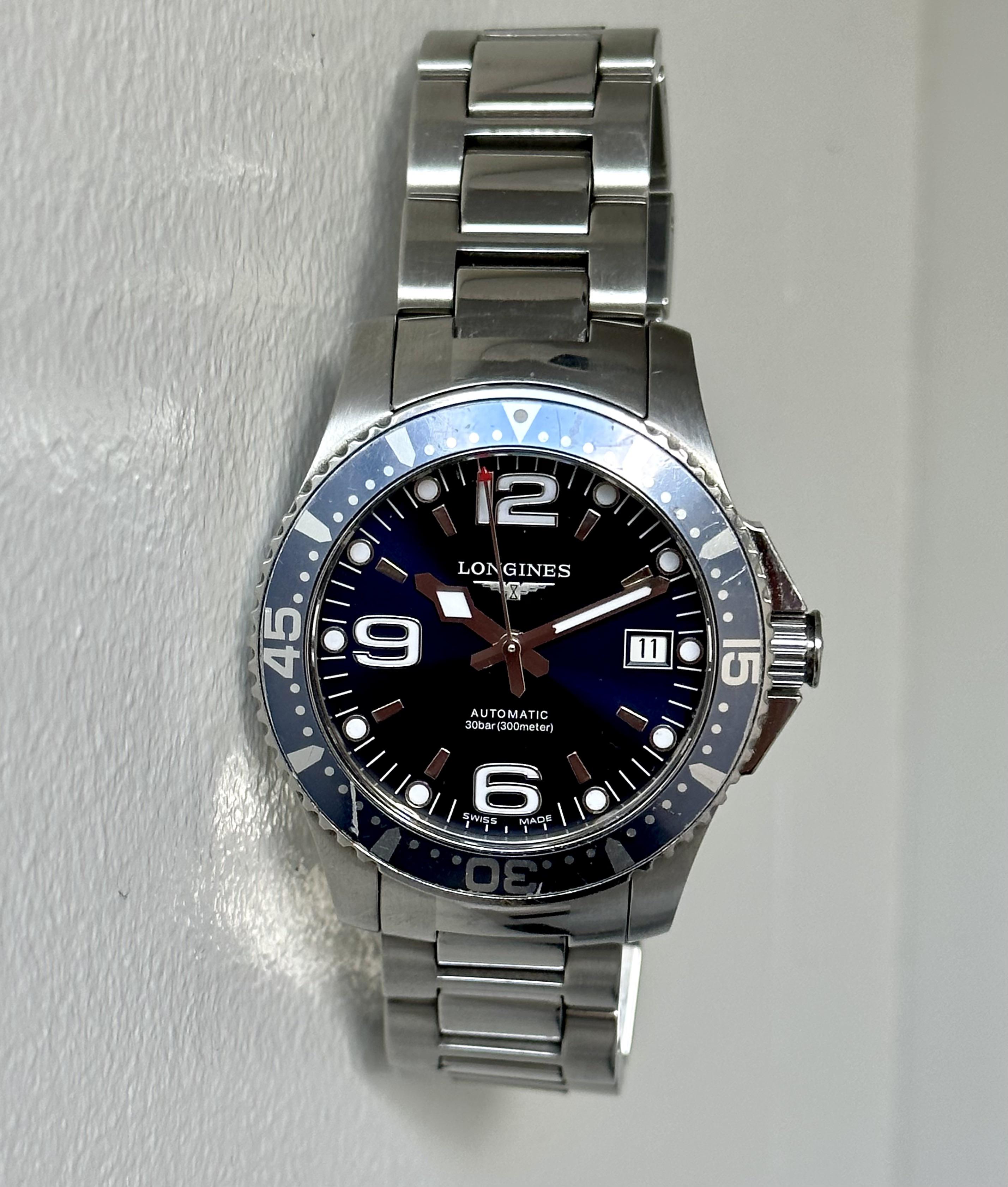 WTS Longines HydroConquest 39mm Blue WatchCharts