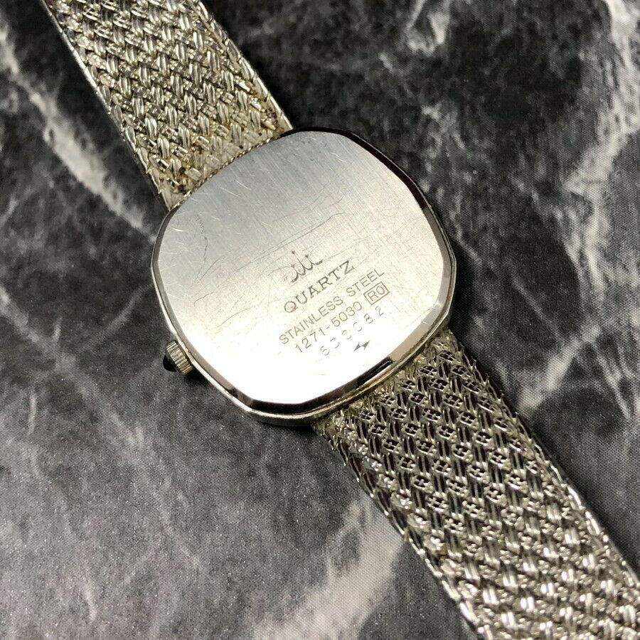 冬バーゲン セイコー SEIKO クレドール クオーツ可動品 1271-5030 動作