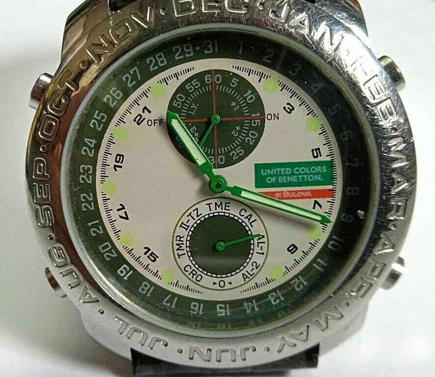 Bulova Benetton Watch United Chrono of Chronos BN102 Bulova Benetton Watch United Chrono of Chronos BN102