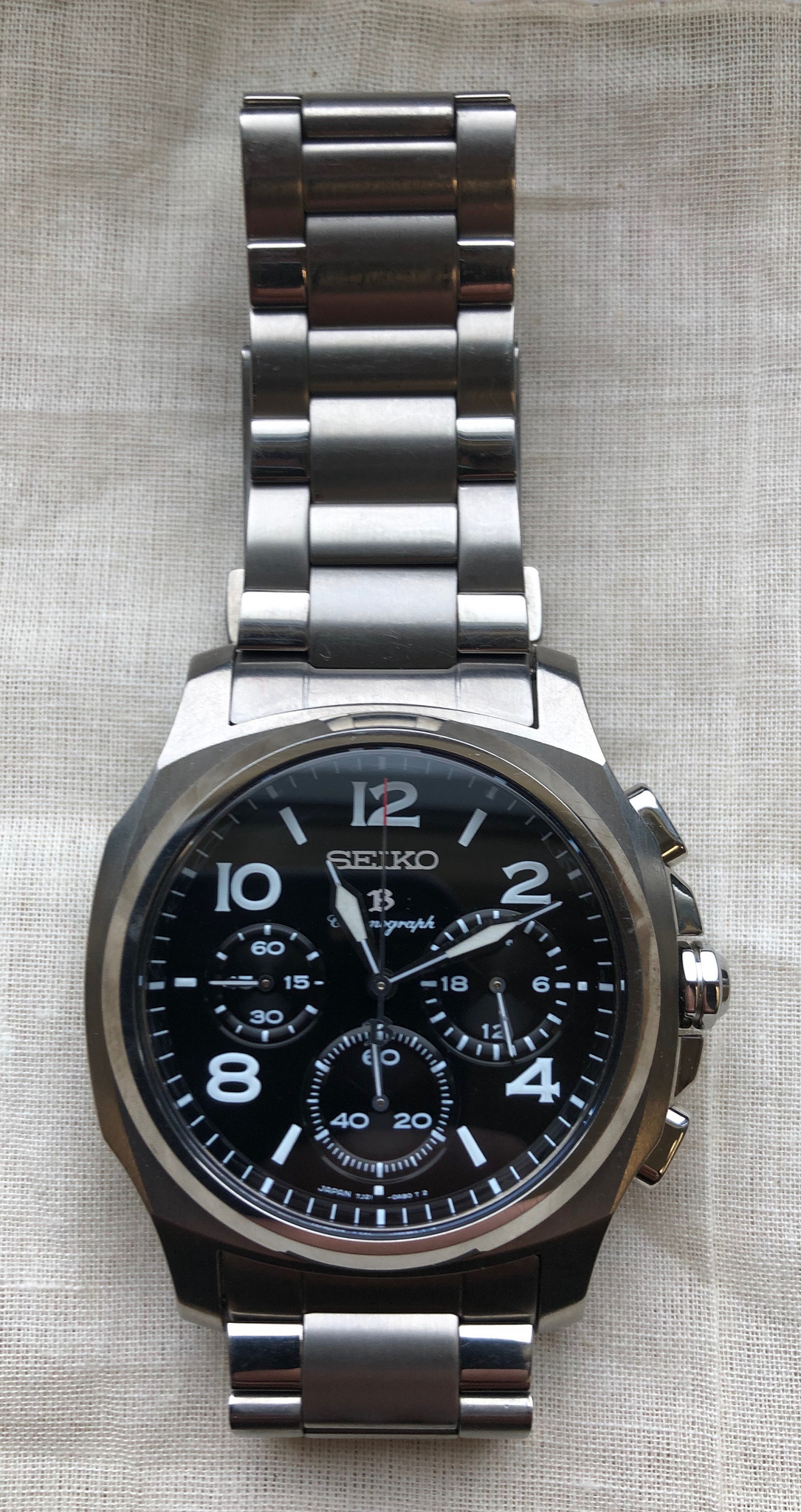 Seiko SAGJ001 Brightz Titanium HAQ chronograph | WatchCharts