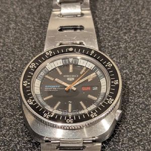 セイコー 5 スポーツ「5126-6030」 Seiko 5126-6030 Stainless steel Orange 1969 | Making Waves: Seiko