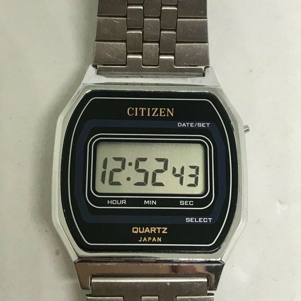 Citizen LCD quartz watch, P040-311043 | WatchCharts Marketplace