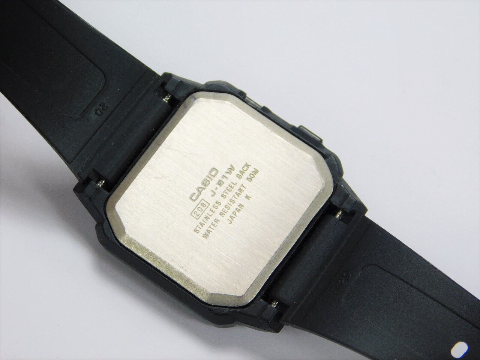 RARE Casio J-51W Digital Running Man Jogging Watch 1982