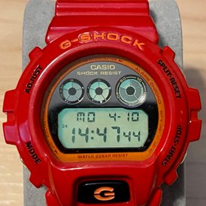 WTS] Casio G-Shock DW-6900CB-4 Crazy Colors Red Orange Digital