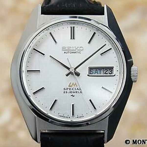 Seiko LM Lord Matic 5216 8020 Japan Stainless St 1975 Men Auto 37mm ...