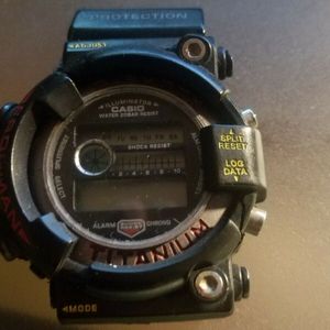 Frogman Titanium Gshock watch. DW-8200 WatchCharts