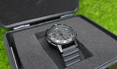 Luminox Sea Turtle Quartz 39mm Watch, Blackout - XS.0301.BO.L