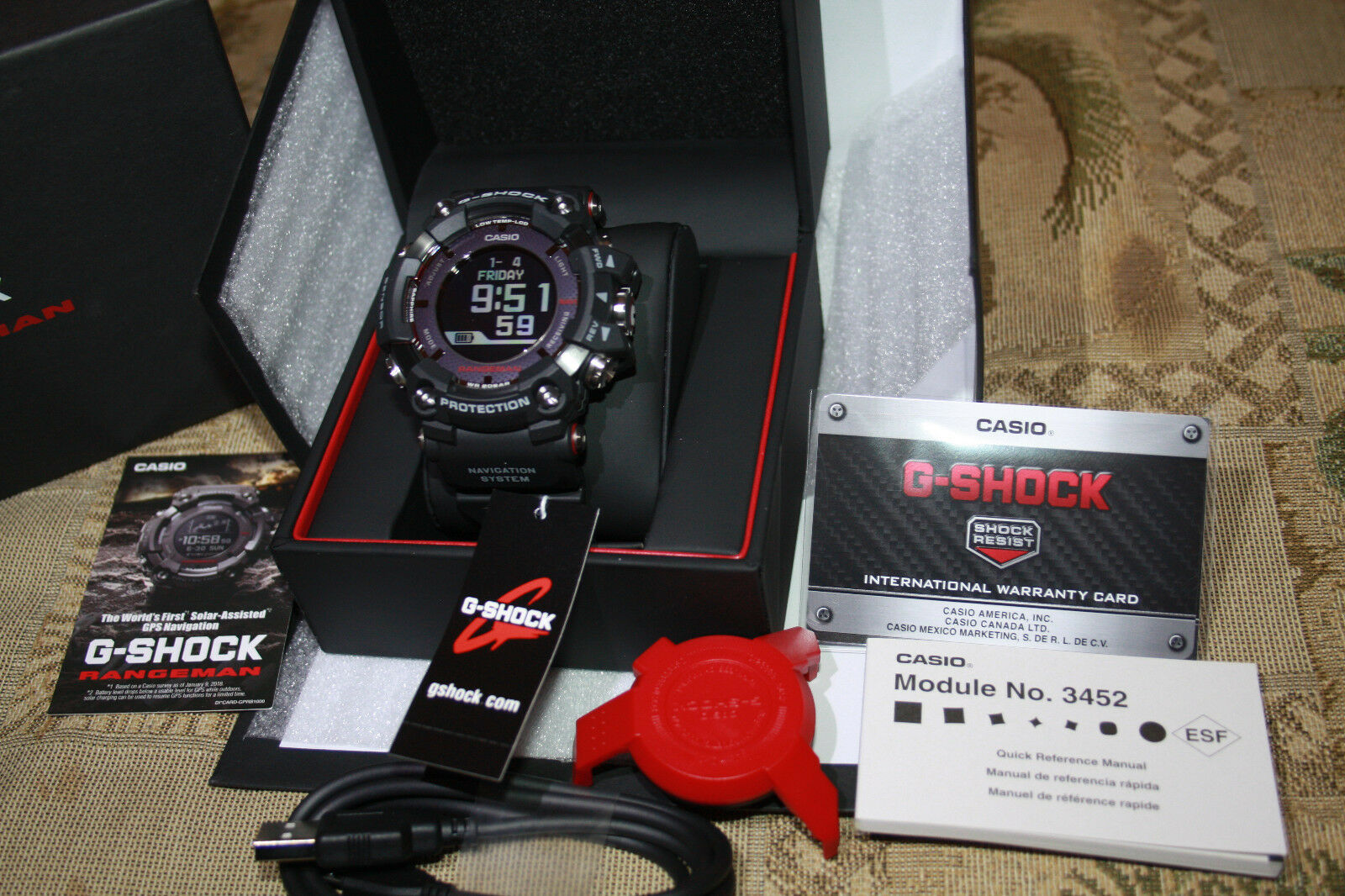 Casio Rangeman Gprb1000 1 Gps Bluetooth Solar Wireless Charging Auth Dealer Watchcharts