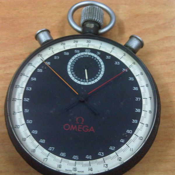 FS : Omega Rattrapante stopwatch with 3 pushers | WatchCharts Marketplace