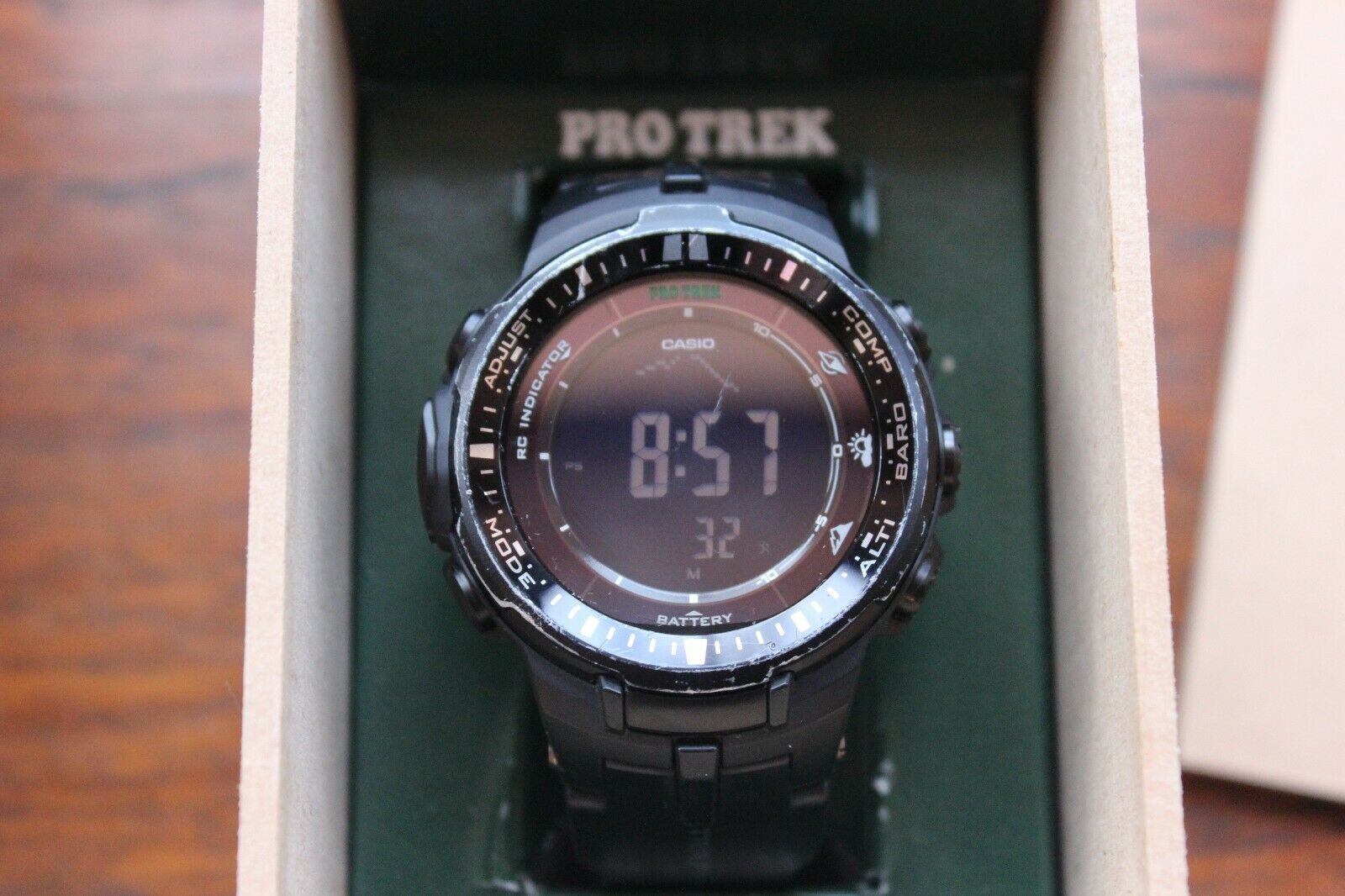 Casio Pro prw 3000-1a with display | WatchCharts
