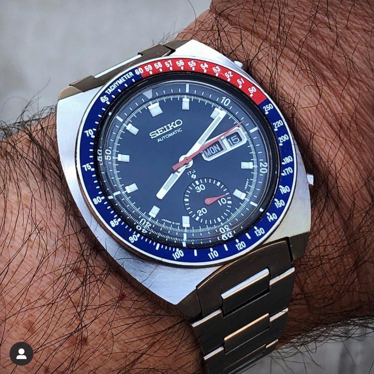 Seiko pogue blue sale