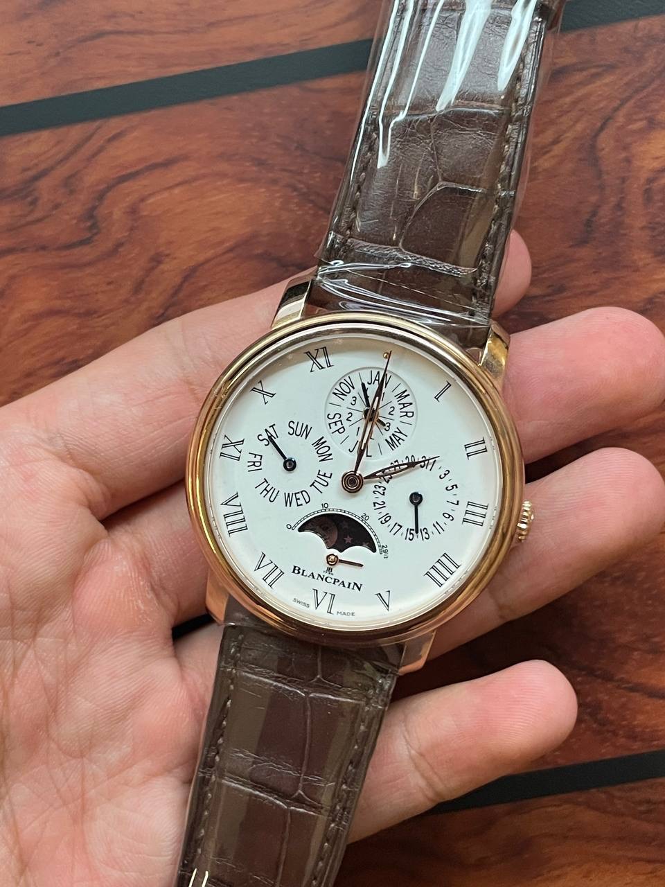 WTS Blancpain Villeret perpetual calendar QUANTI ME PERP TUEL 8