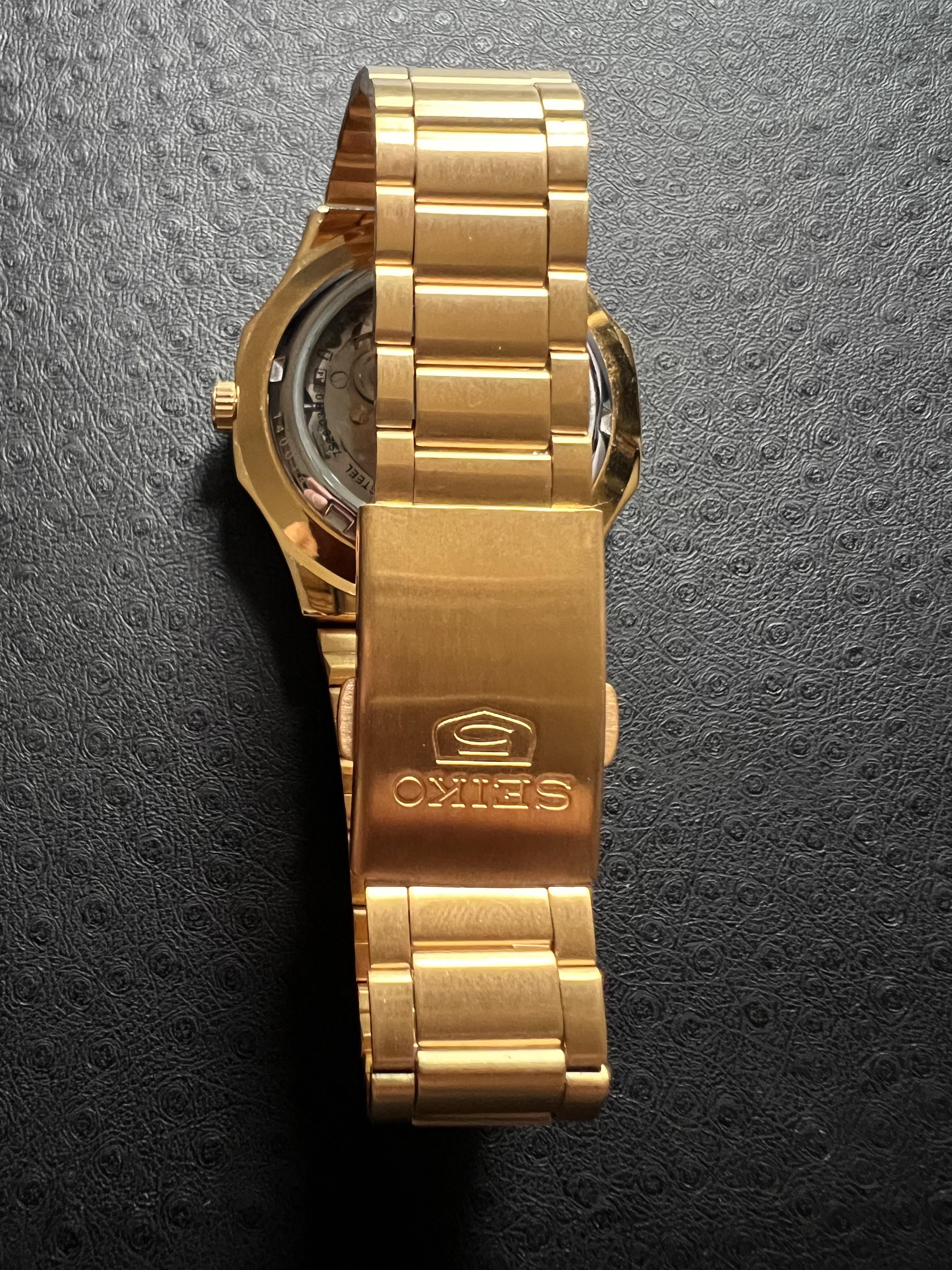 WTS] Seiko 5 Snkk52 Gold Seikonaut .. | WatchCharts Marketplace